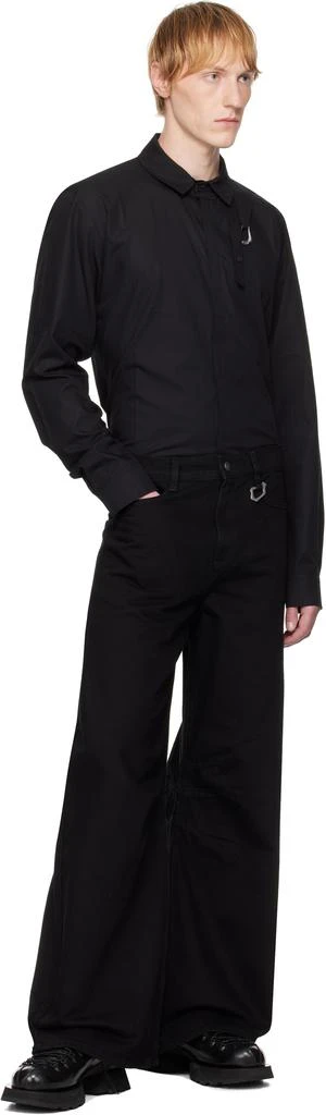 Heliot Emil Black Corrosion Shirt 5