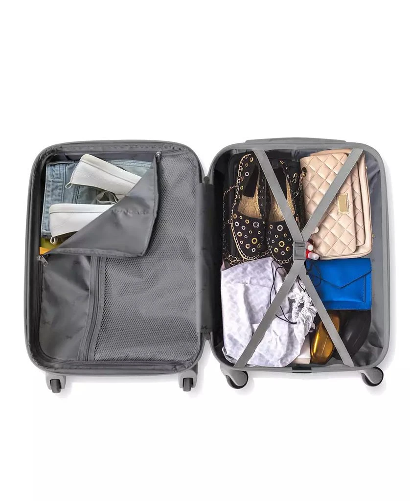 AMKA Varsity 2-Piece Carry-On Hardside Cosmetic Luggage Set 3