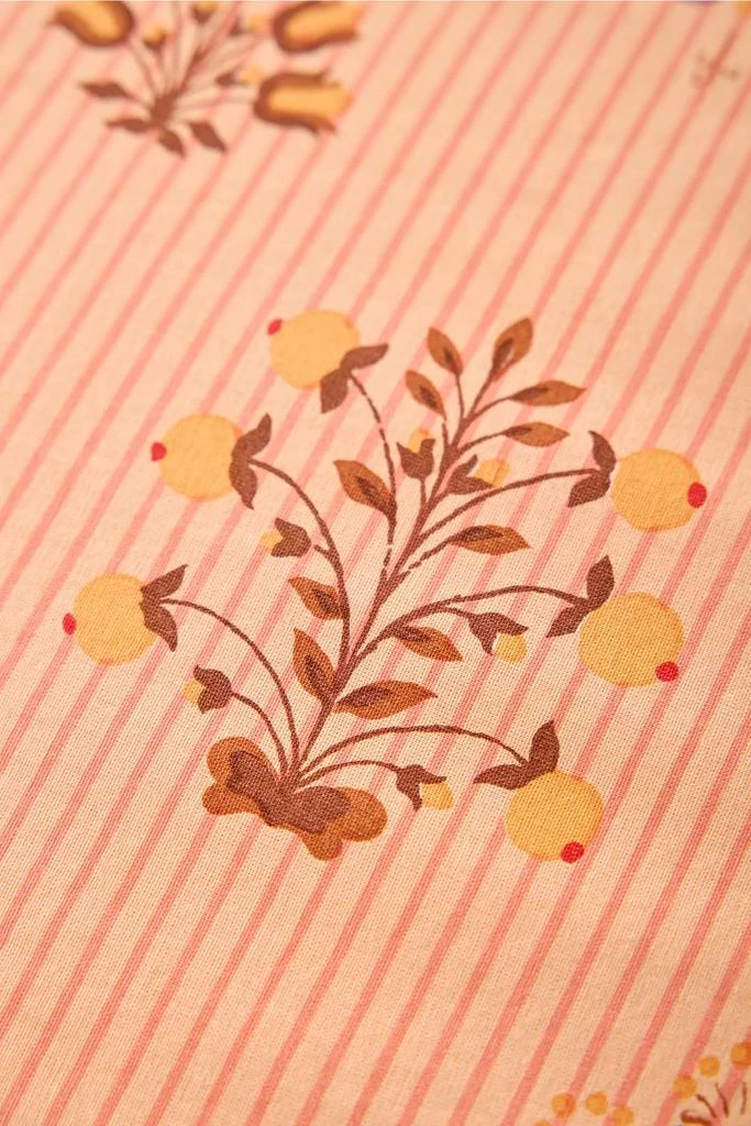 Urban Outfitters Aria Woodblock Floral Patterned Duvet Cover Set 3