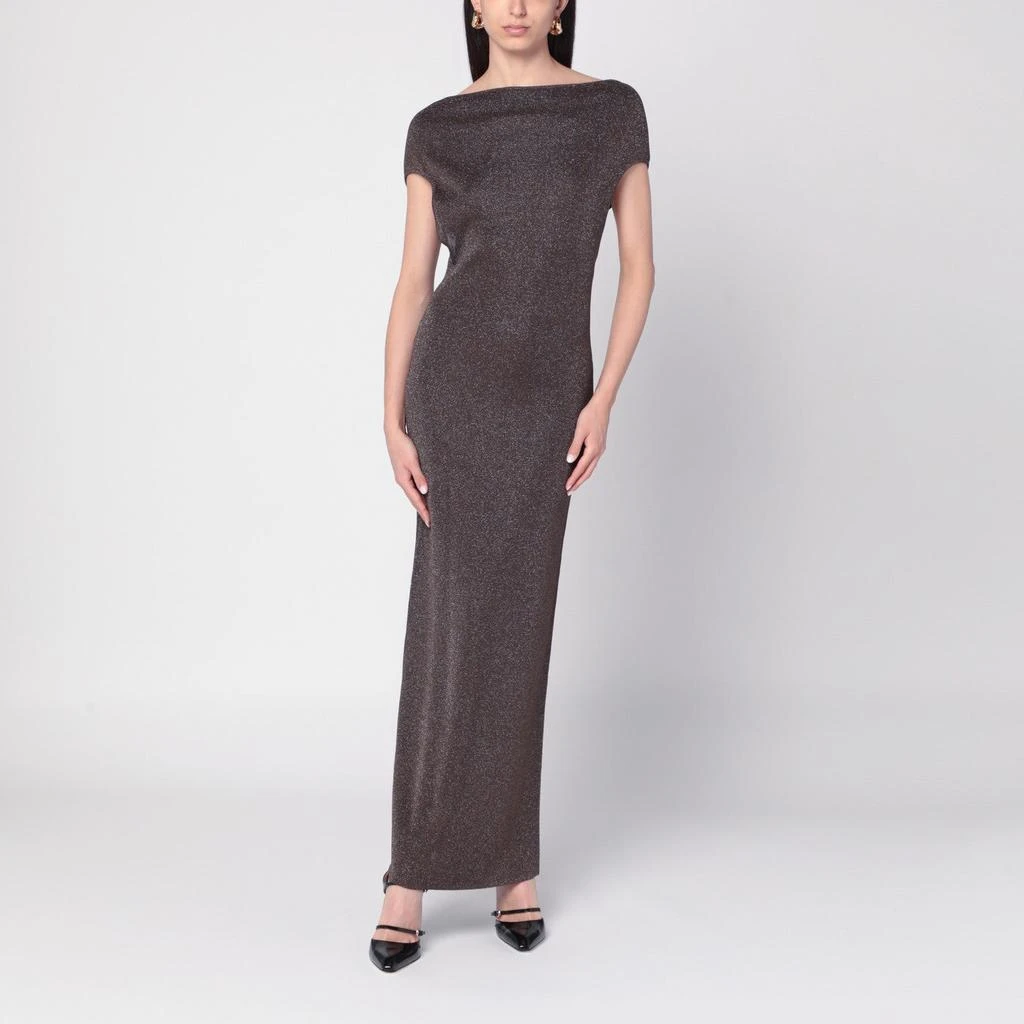 Shop Brown dress in viscose and lurex yarn on Sale at BeyondStyle  Get 60%  Off Brown dress in viscose and lurex yarn with Limited-Time Flash Deals,  Exclusive Discounts, and Special Offers.