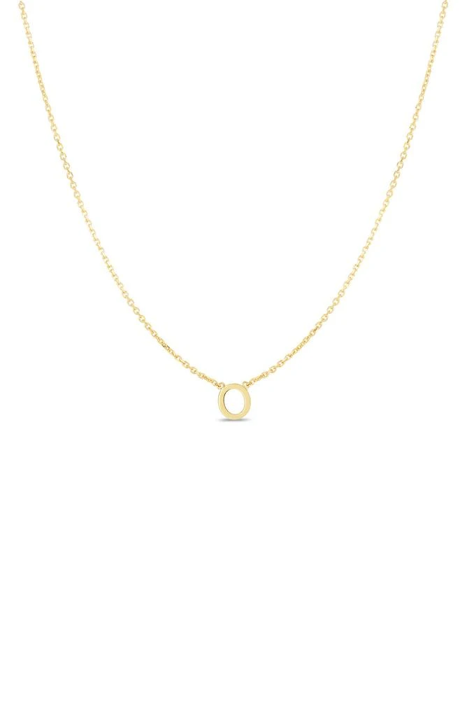 KARAT RUSH 14K Gold Initial 
O
 Necklace