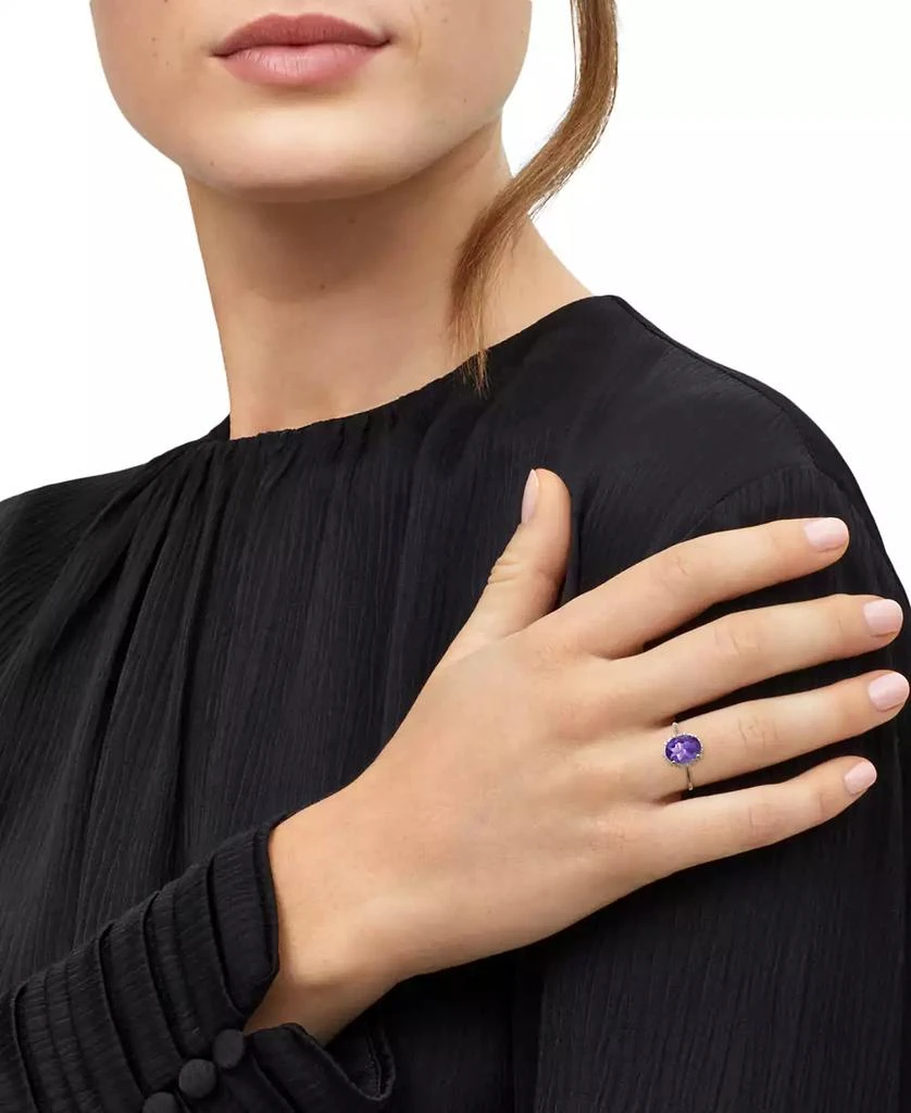 Macy
s Citrine (2-1/5 ct. t.w.)
Diamond Accent Ring in 10k Yellow Gold (Also Available in Blue Topaz, Amethyst, Peridot, Garnet) 4