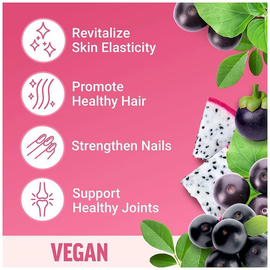 Force Factor Collagen Boosting Superfoods Soft Chews Tropical Fruit 3