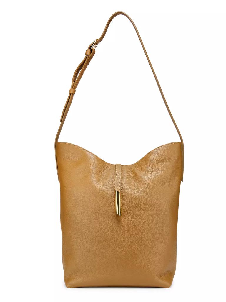 Little Liffner Penne Leather Bucket Bag