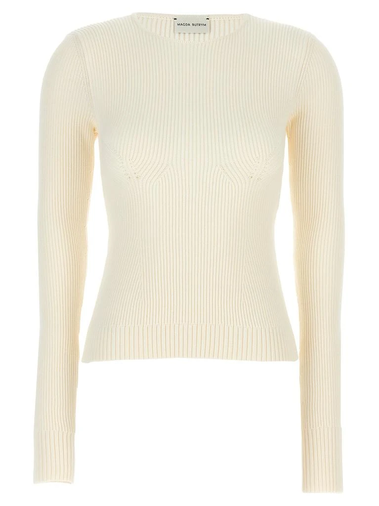 Magda Butrym Magda Butrym Sculpted Rib Knit Top 1