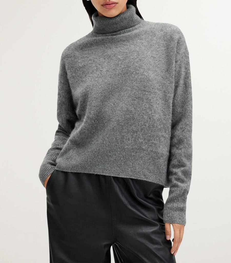 ALL SAINTS Cashmere Rebel Rollneck Sweater 4
