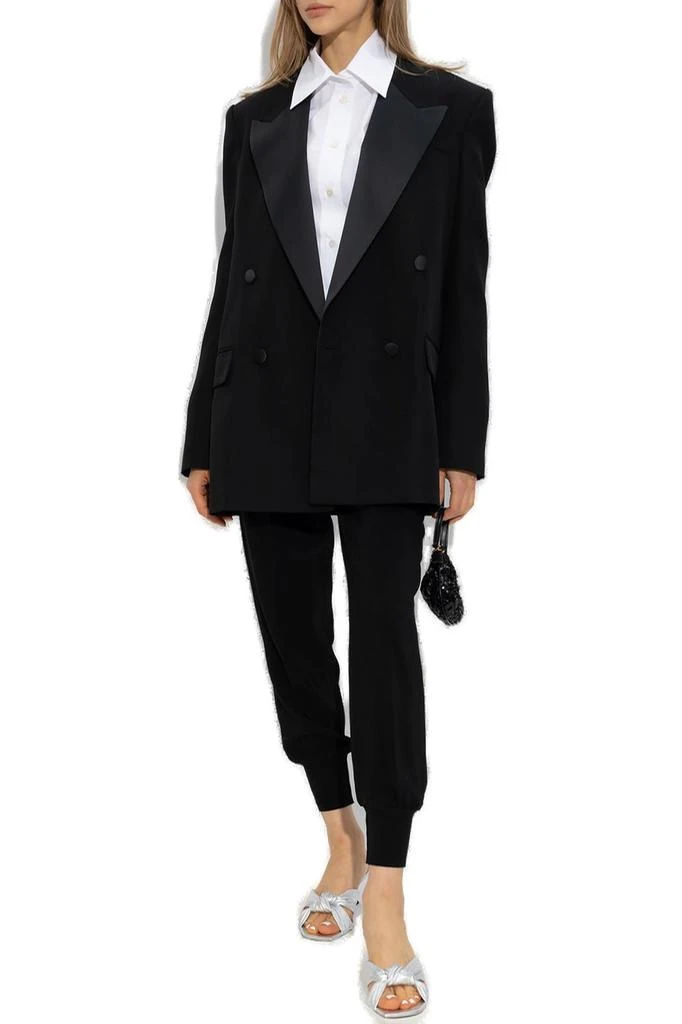 Stella McCartney Stella McCartney Tuxedo Satin-Lapels Tailored Blazer 4