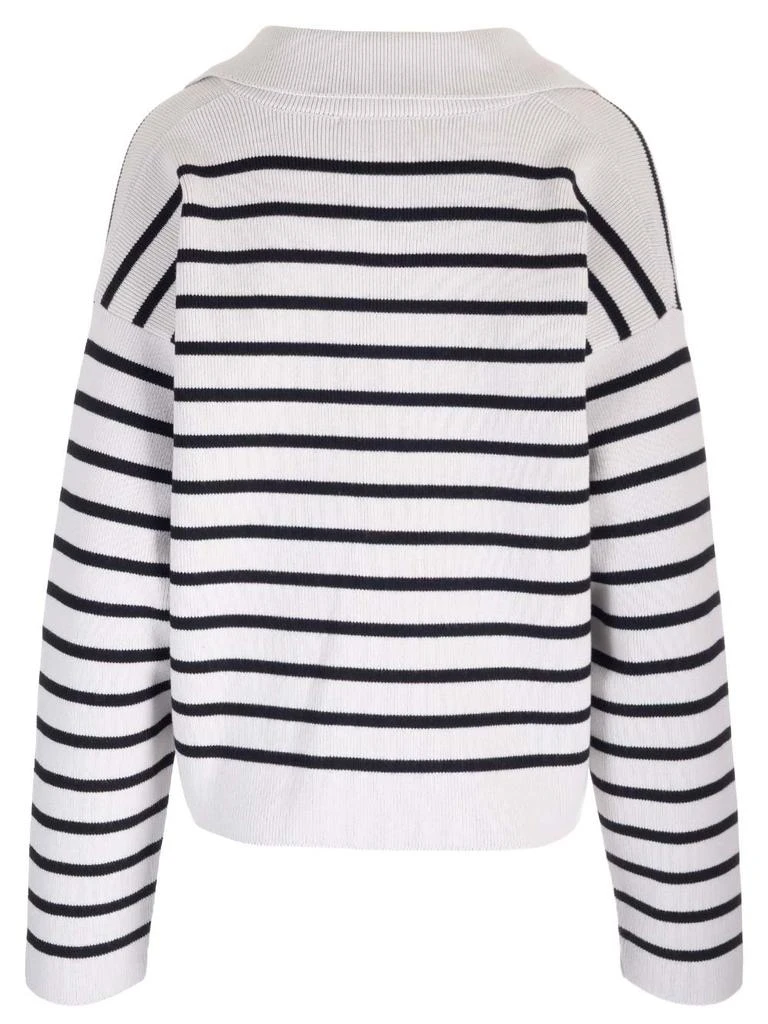 AMI AMI Paris Striped Knitted Jumper 2