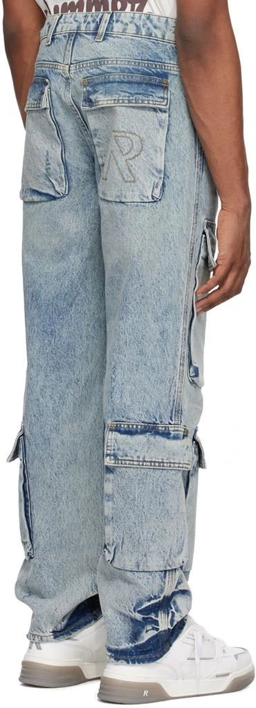 Represent Blue R3CA Cargo Jeans 3