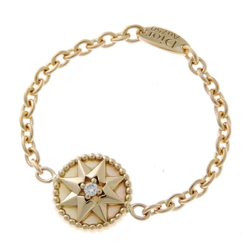 Dior gold yellow gold (18K) Band Ring (Pre-Owned)