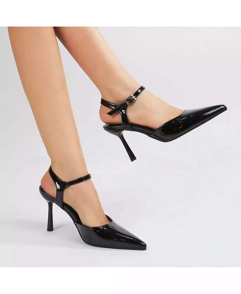 BERNESS Cesia Ankle Strap Heels 2