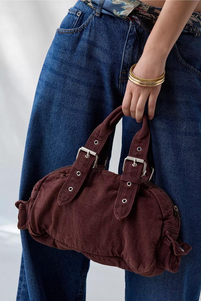 BDG BDG Colored Denim Duffle Shoulder Bag