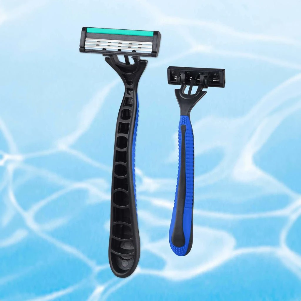 Mario Lopez 6 Disposable Razors Bundle - 3 Green & 3 Blue – On Sale Now ...