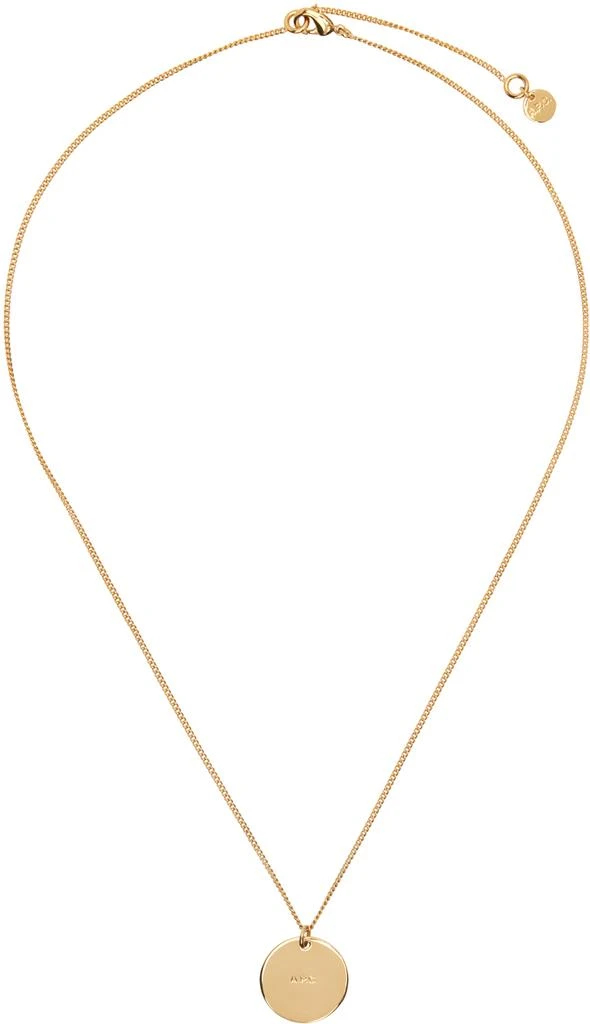 A.P.C. Gold Eloi Necklace 1