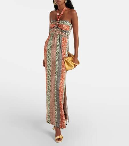 Diane von Furstenberg Annabelle printed jersey maxi dress 2