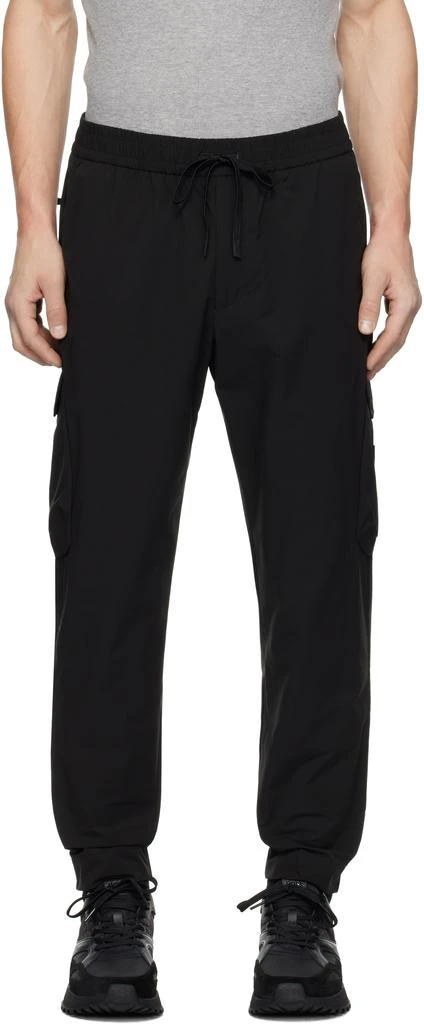 Hugo Boss Black Tapered-Fit Cargo Pants 1