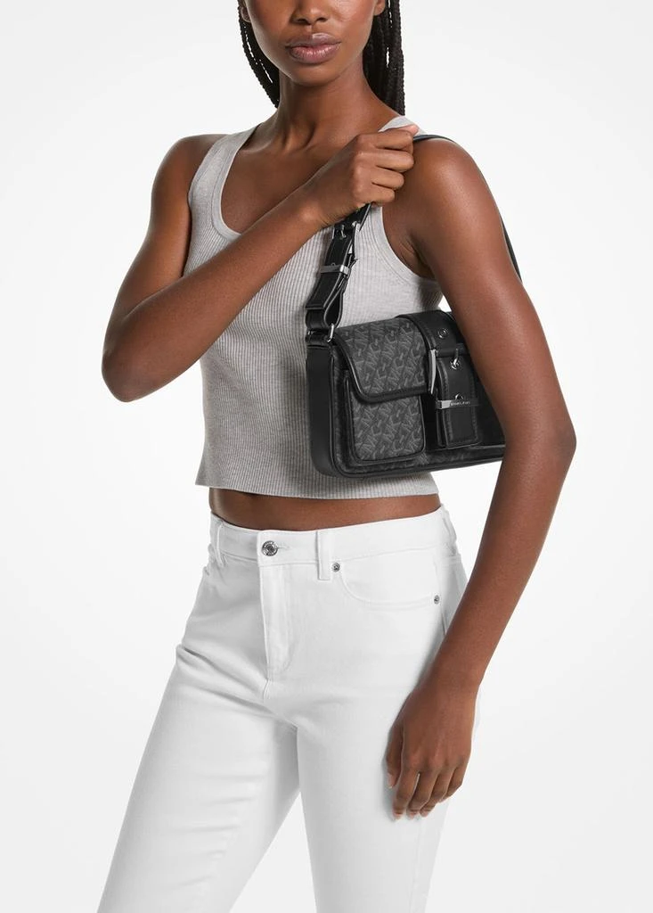 Michael Kors Colby medium empire signature logo shoulder bag 4