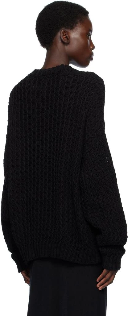 LAUREN MANOOGIAN Black Rack Crewneck Sweater 3