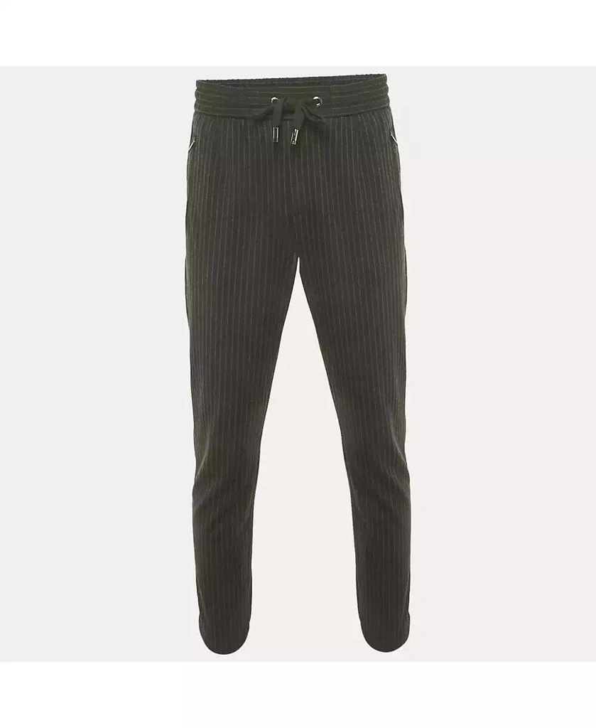 Pre-Owned Dolce & Gabbana Women's Pinstripe Jersey Jogger Pants 1