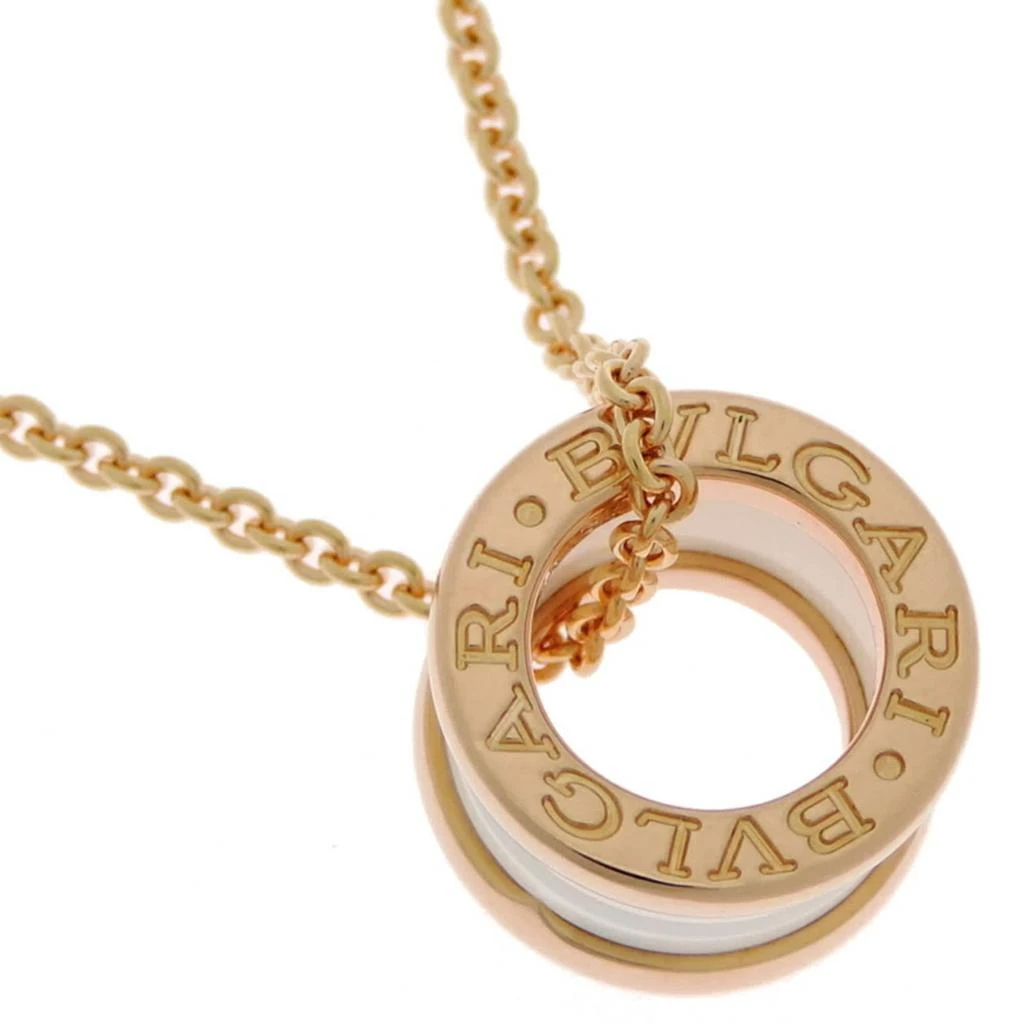 BVLGARI B.Zero1 pink Ceramic pink gold Necklace (Pre-Owned) 2