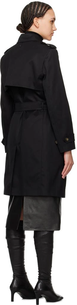Mackage Black Winn Trench Coat 3