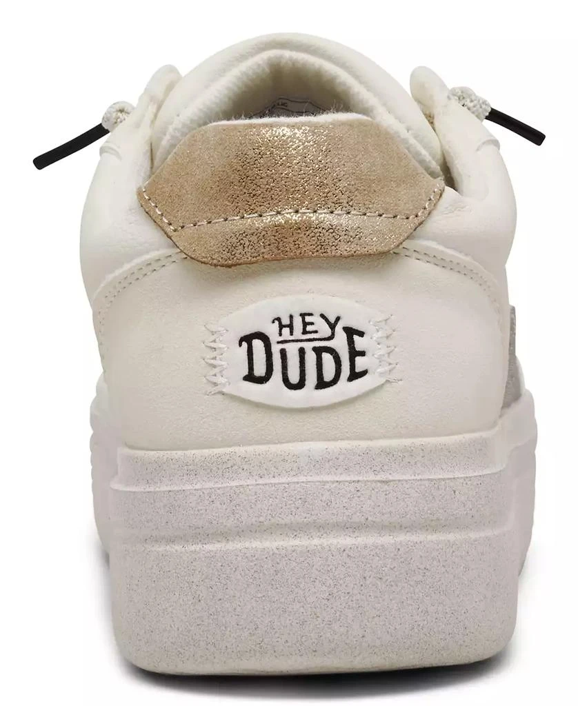 Hey Dude Women's Hudson Lift Metallic Casual Sneakers from Finish Line 4