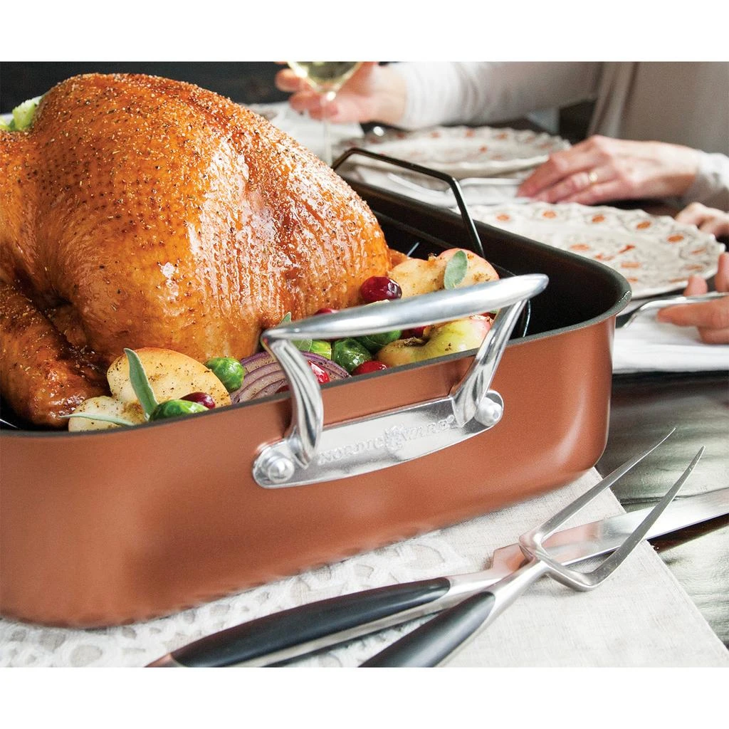 Nordic Ware Turkey Roaster With Rack 2
