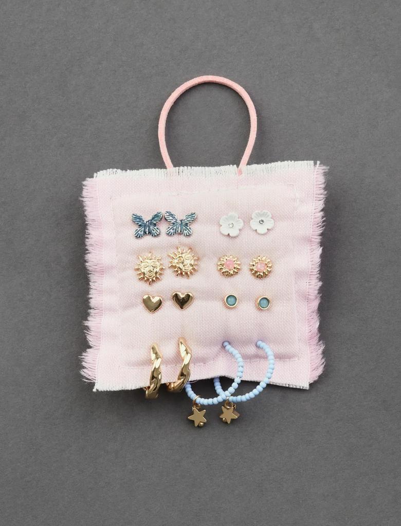 Lucky Brand Colorful Multi Earring Set
