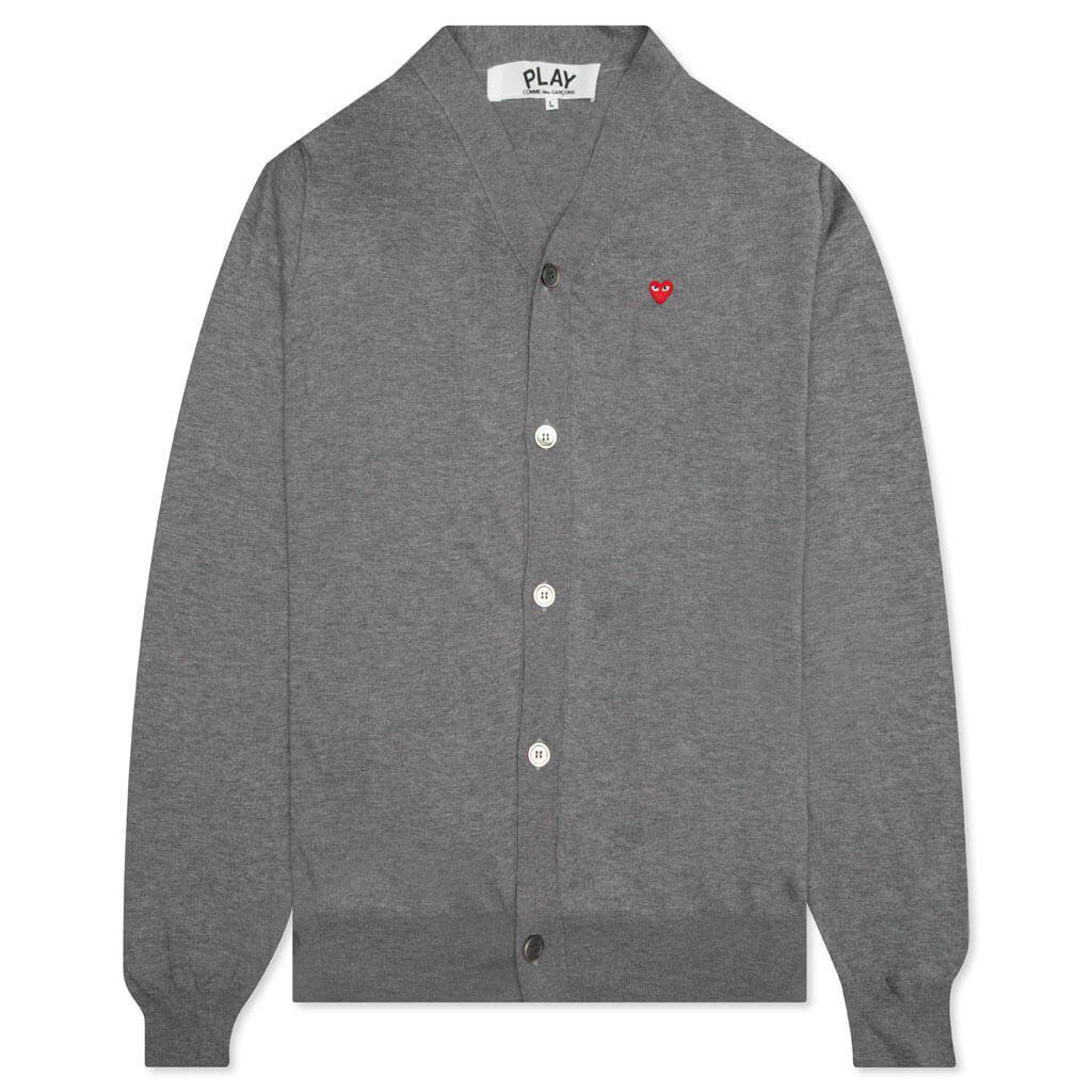 Comme Des GarÇons Play V-Neck Cardigan – On Sale Now with Up