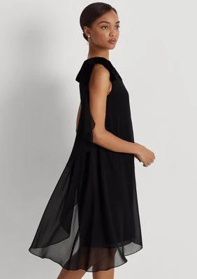 Ralph Lauren Ralph Lauren Chiffon One Shoulder Dress 3