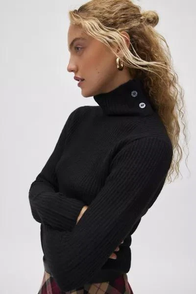 BDG BDG Grayson Buttoned Turtleneck Sweater 1