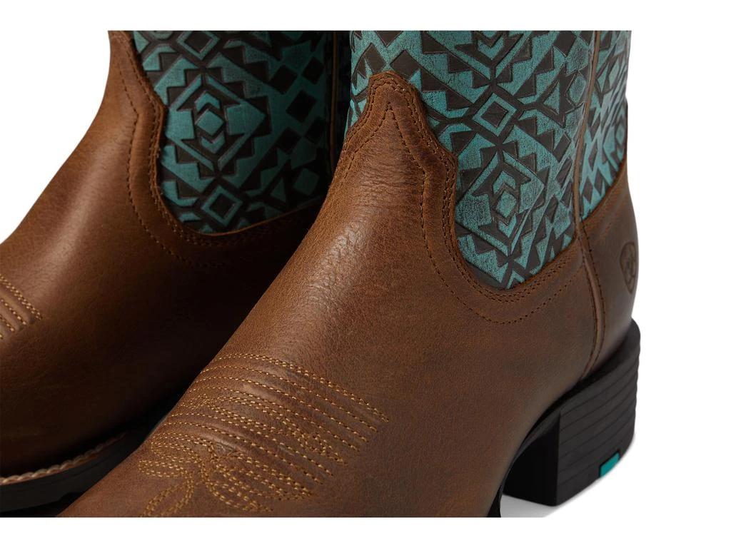 Ariat Round Up Wide Square Toe Western Boots 6
