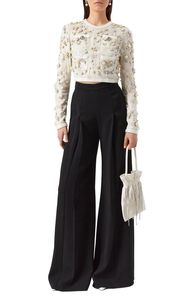 Giambattista Valli Giambattista Valli - Crepe Wide Leg Pant 3