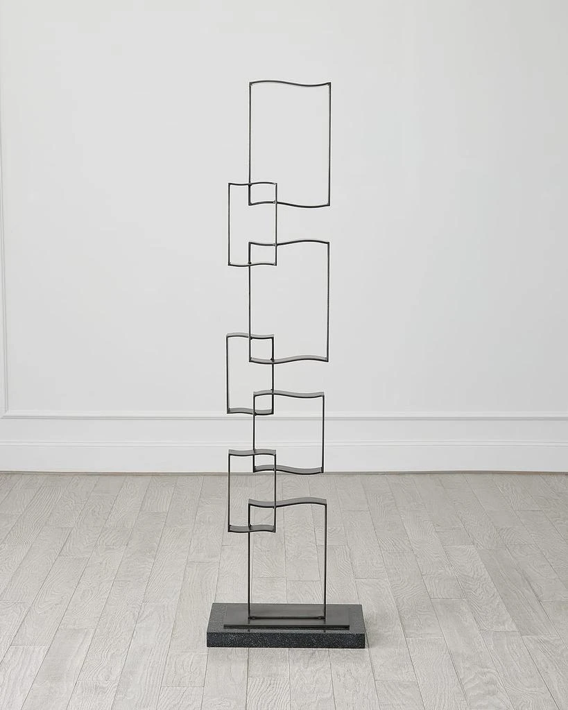 Global Views Bent Square Sculpture 3