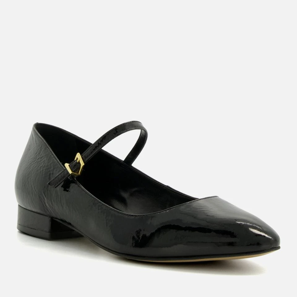 Dune DUNE LONDON WOMEN'S HIPPLIE PATENT-LEATHER MARY JANE FLATS 2