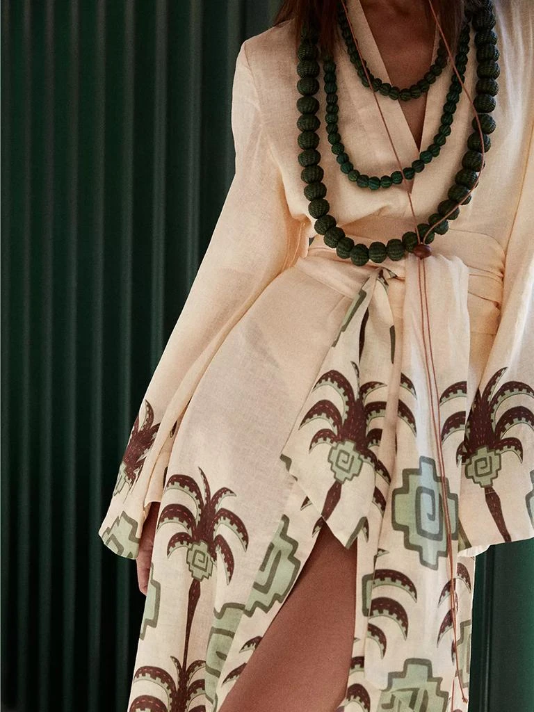 JOHANNA ORTIZ La Paz Boa Whisper Kimono-Style Cover-Up 6
