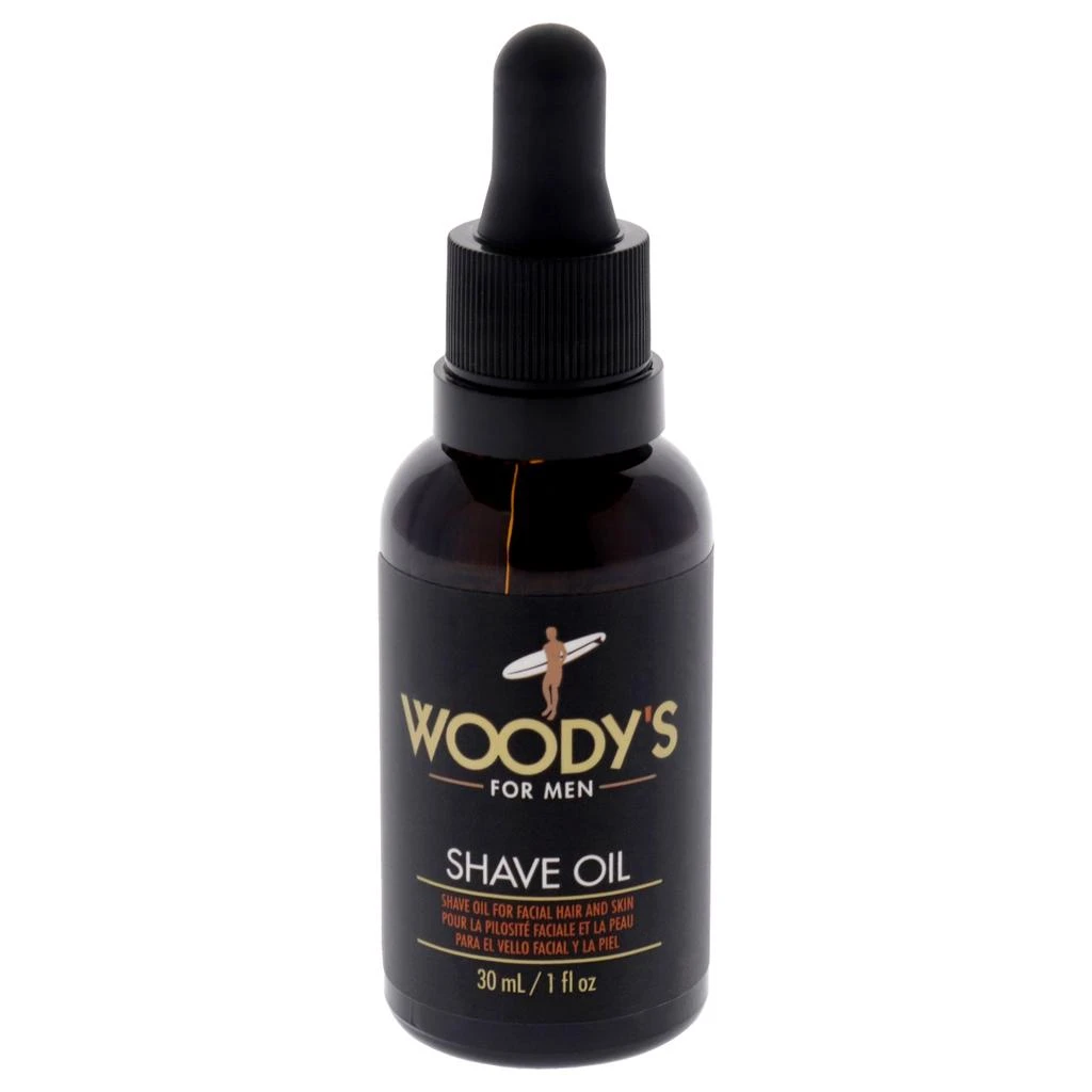 Woodys Shave Oil by  for Men - 1 oz Oil 2