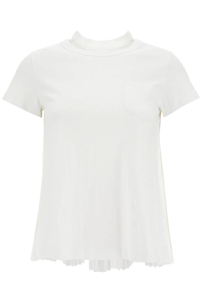 Sacai pleated back t-shirt 1