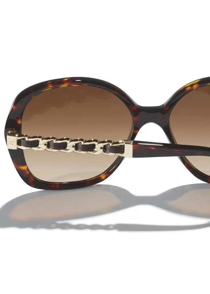 Chanel Square-frame sunglasses 4