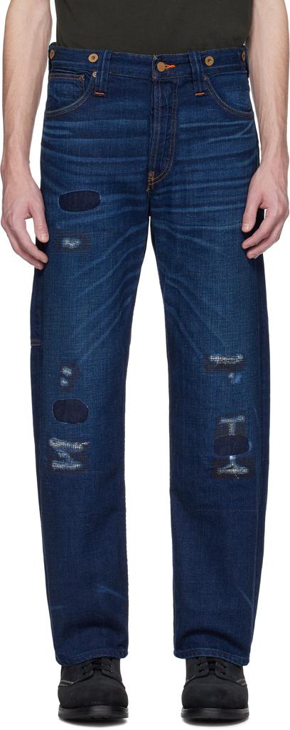 RRL Indigo Vintage 5-Pocket Keating Jeans