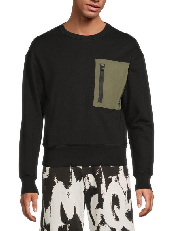 McQueen Logo Jersey Sweatshirt