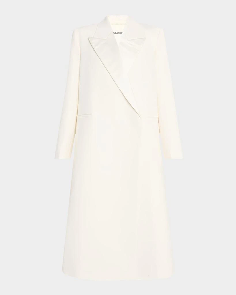 Jil Sander Double-Breasted Long Coat 1