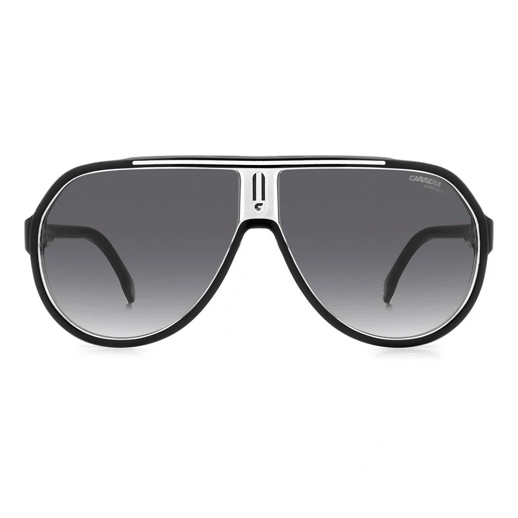 Carrera Men's 1057/s Sunglasses In Black White / Dark Grey Sf 2