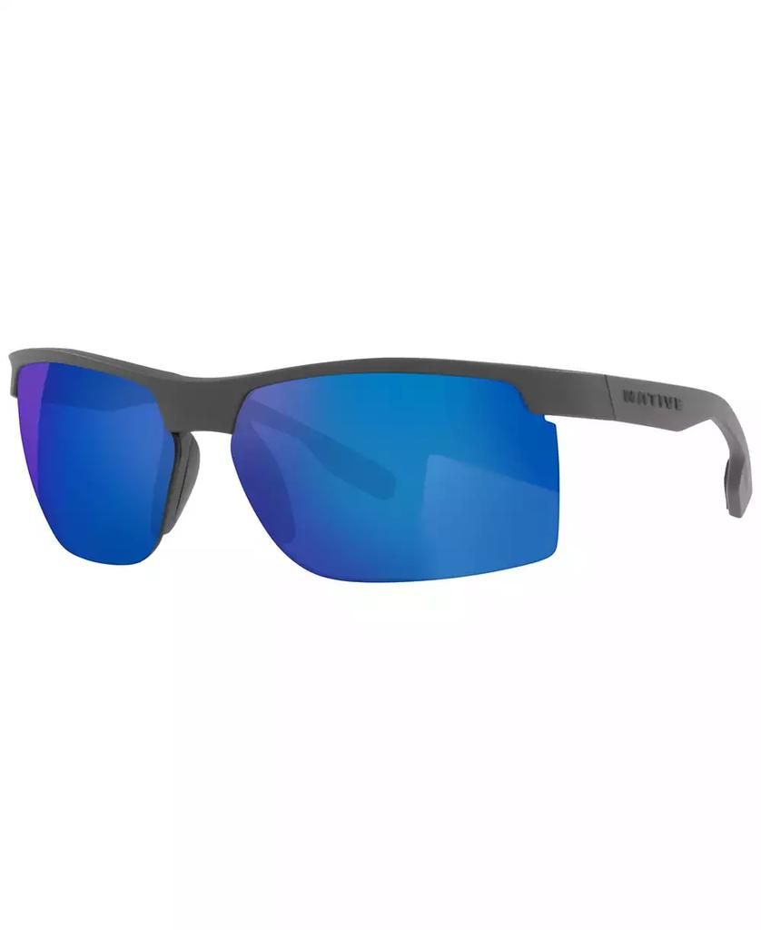 Native Native Men's Polarized Sunglasses, XD9039 Ridge-Runner 68