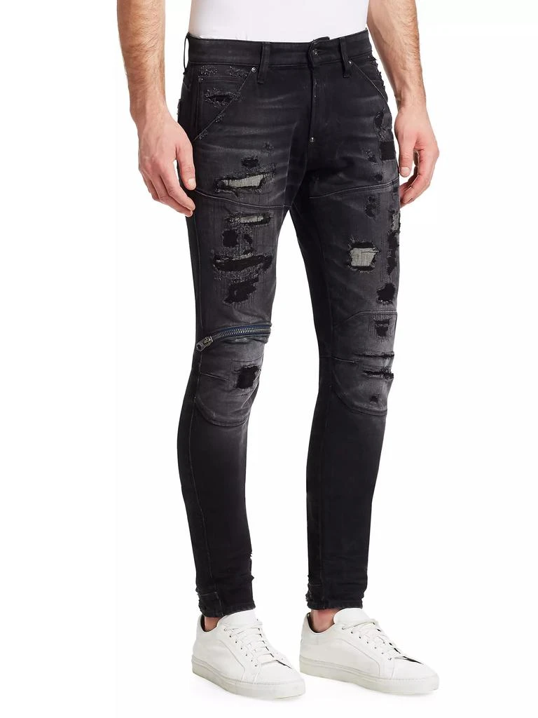 G-Star RAW 5620 3D Zip Knee Skinny Jeans 4