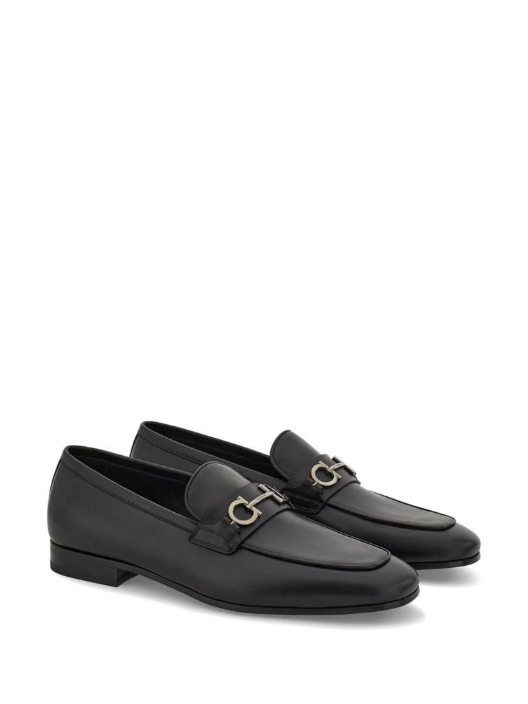 Ferragamo FERRAGAMO - Gancini Leather Loafers 2