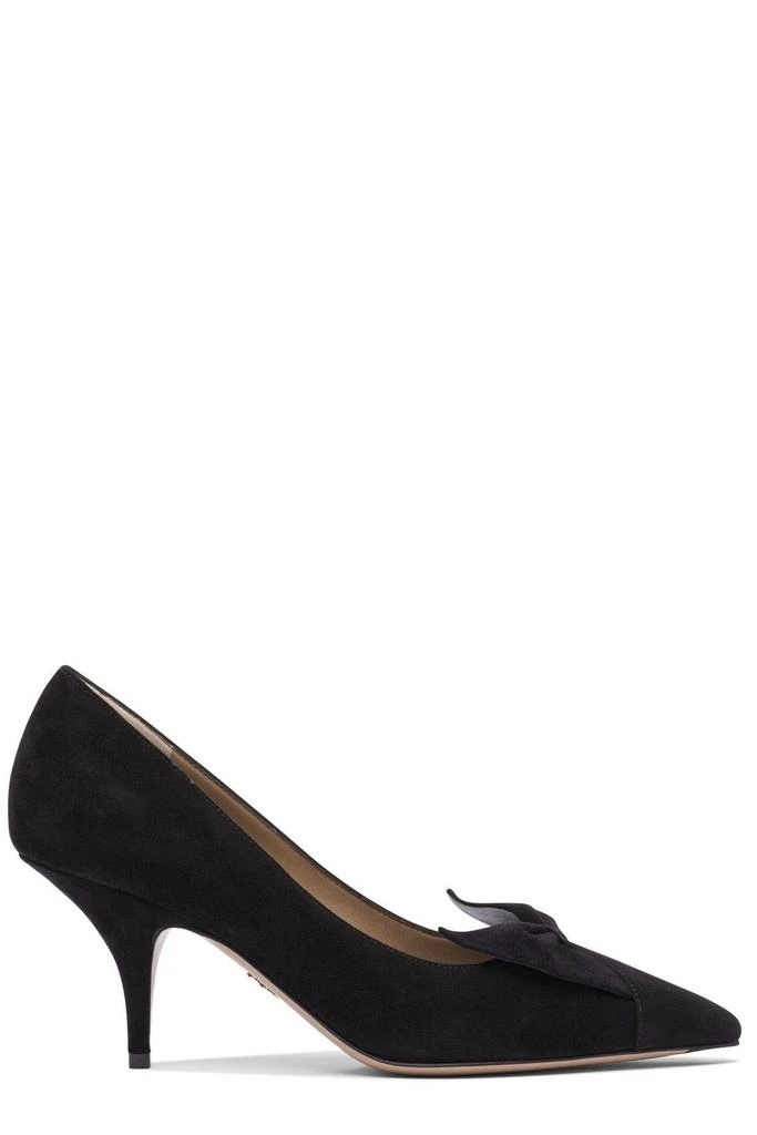 Salvatore Ferragamo Ferragamo Bow Pointed-Toe Pumps 1