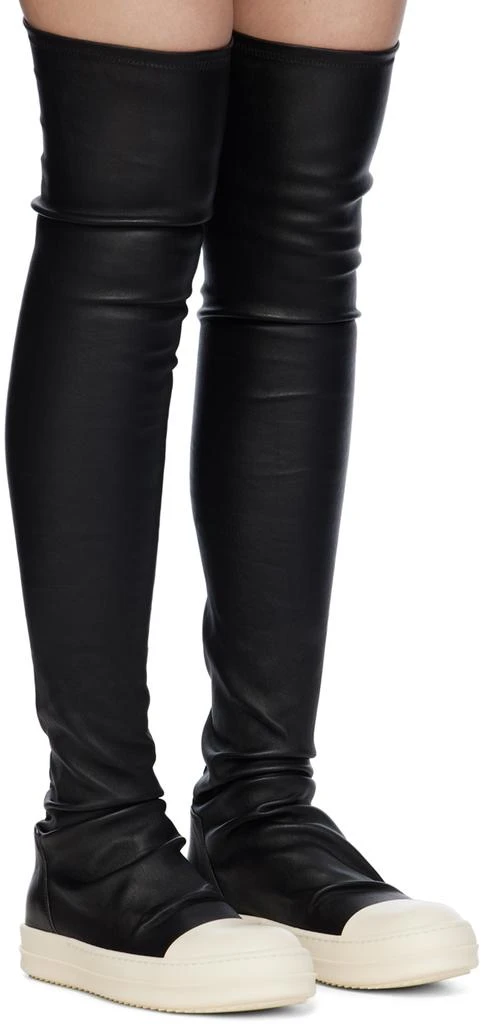 Rick Owens Black Stocking Boots 4
