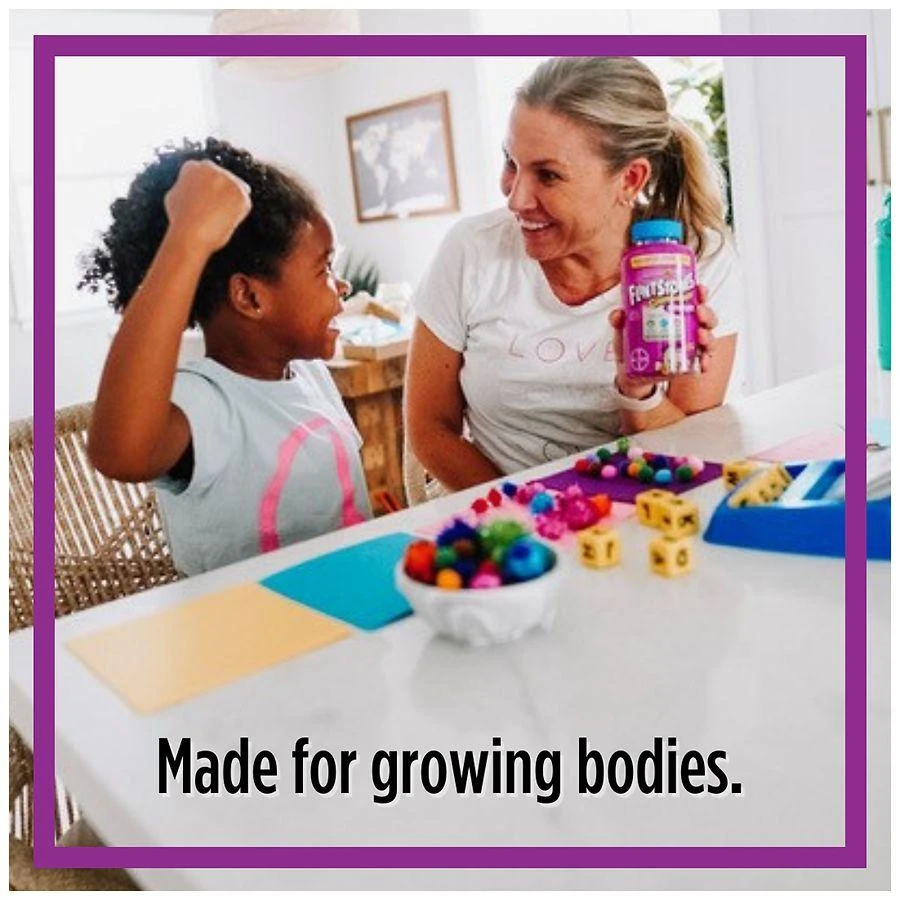 Flintstones Kids Vitamins with Vitamin C 
A Cherry, Raspberry, Orange 10