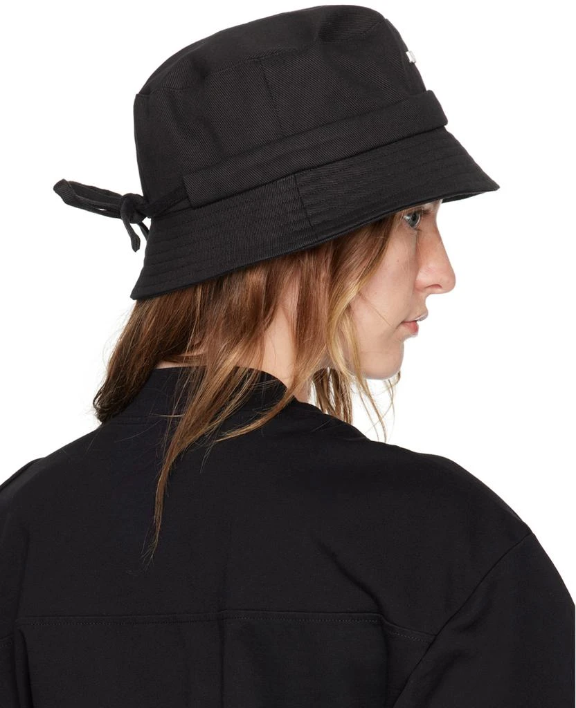 Jacquemus Black Les Classiques 'Le bob Gadjo' Bucket Hat 3